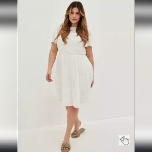 Women's Torrid Tiered Boho Flutter Skater Dress, Size 3